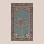 سجاده و جانماز ترمه فیروزه‌ای تیره - کد 002 - Image 4