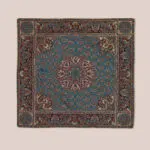 سجاده و جانماز ترمه فیروزه‌ای تیره - کد 002 - Image 3