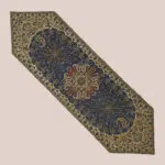 سرویس رو میزی ترمه 5 تکه سرمه‌ای - کد 006 - Image 4