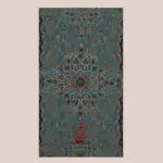 سرویس رو میزی ترمه 5 تکه - کد 001 - Image 5