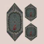 سرویس رو میزی ترمه 5 تکه - کد 001 - Image 3