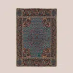 سجاده و جانماز ترمه فیروزه‌ای تیره - کد 002 - Image 2