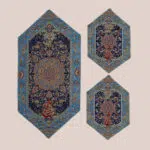 سرویس رو میزی ترمه 5 تکه - کد 002 - Image 2