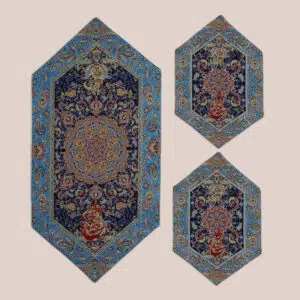 سرویس رو میزی ترمه 3 تکه - کد 002